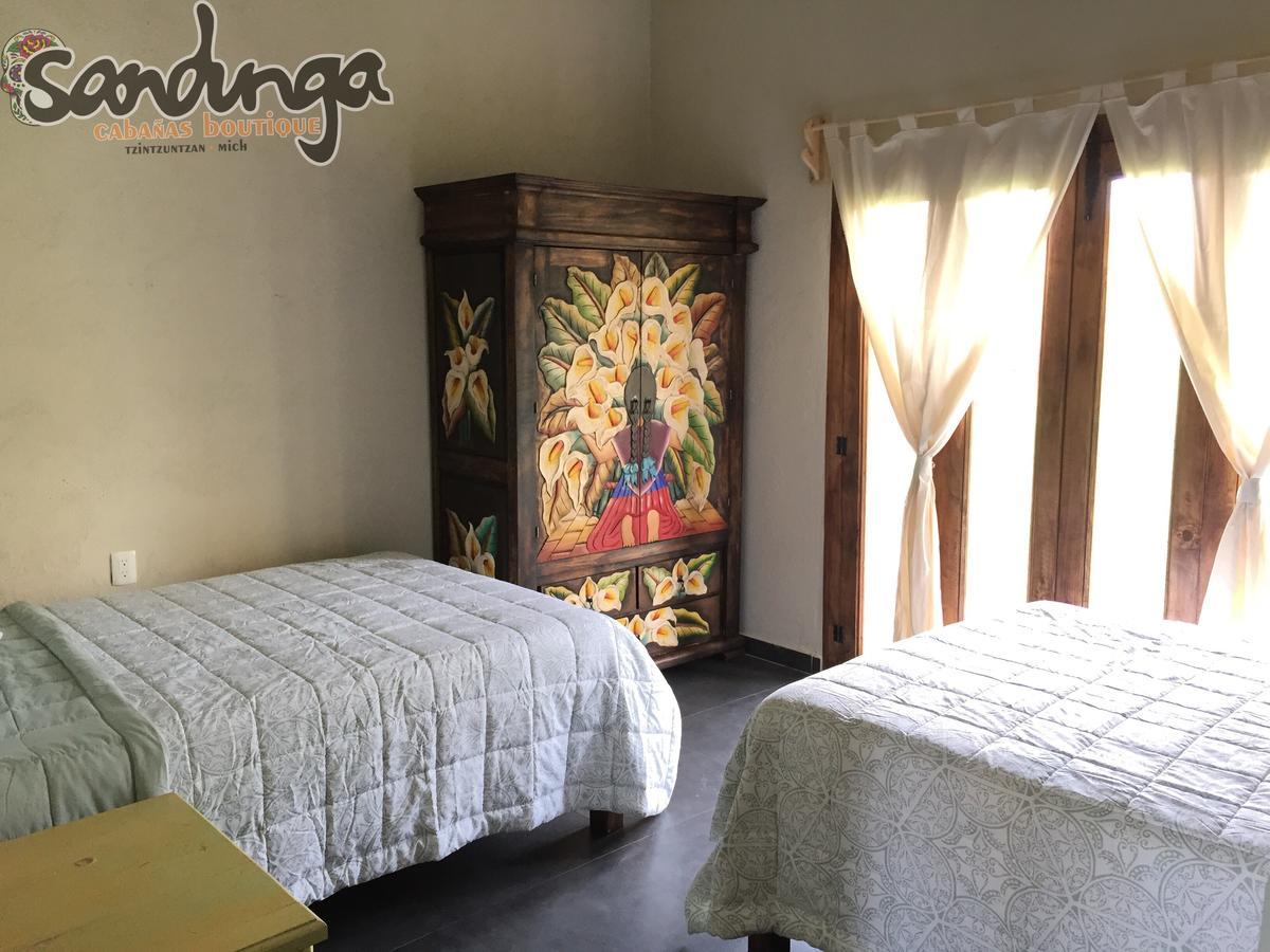 Sandunga Cabanas Boutique Tzintzuntzán Buitenkant foto